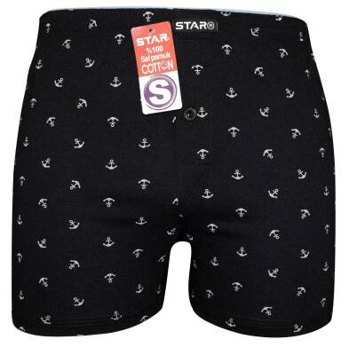 STAR %100 SAF PAMUKLU RAHAT KALIP DESENLİ HAVLU BEL BOXER 