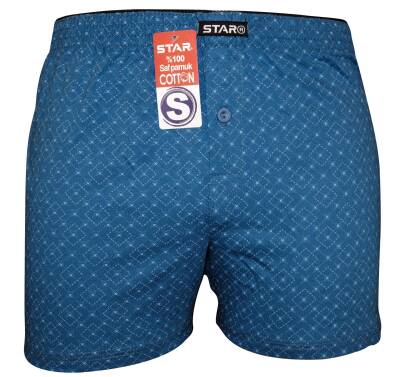 STAR %100 SAF PAMUKLU RAHAT KALIP DESENLİ HAVLU BEL BOXER 