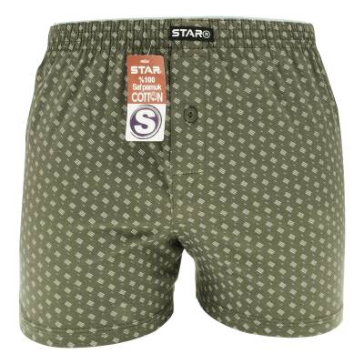 STAR %100 SAF PAMUKLU RAHAT KALIP DESENLİ HAVLU BEL BOXER 