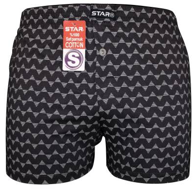 STAR %100 SAF PAMUKLU RAHAT KALIP DESENLİ HAVLU BEL BOXER 