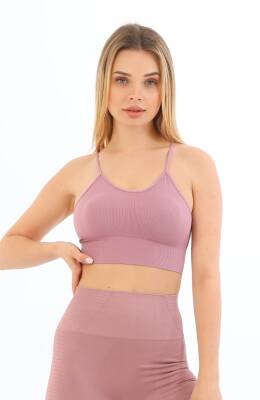 STAR FORM ANGEL KADIN İP ASKILI PEDLİ FİTİLLİ CROP BÜSTİYER 