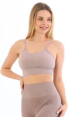 STAR FORM ANGEL KADIN İP ASKILI PEDLİ FİTİLLİ CROP BÜSTİYER 