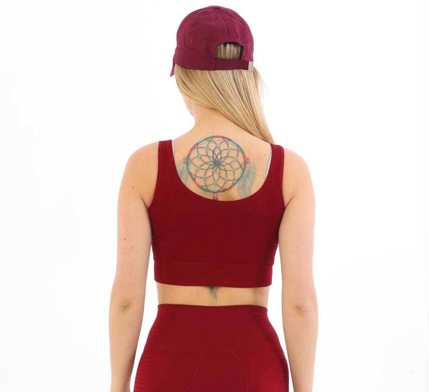 STAR FORM ANGEL KADIN KALIN ASKILI FİTİLLİ CROP BÜSTİYER - 2