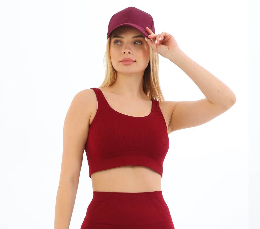 STAR FORM ANGEL KADIN KALIN ASKILI FİTİLLİ CROP BÜSTİYER - 3