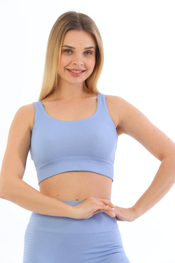 STAR FORM ANGEL KADIN KALIN ASKILI FİTİLLİ CROP BÜSTİYER - 2