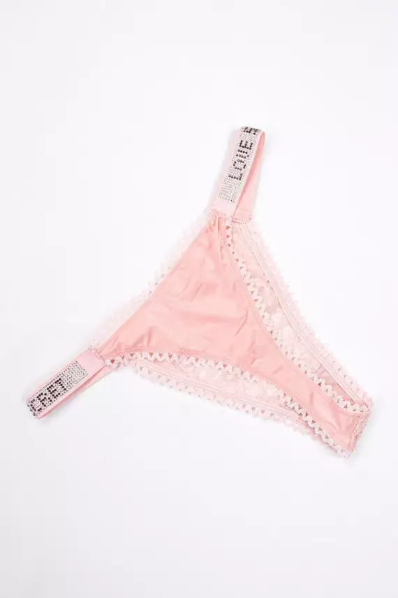STAR Tılsım Lingerie Somon Love Secret Taşlı Mikro Dolgulu Sütyen Takım 250 - 3